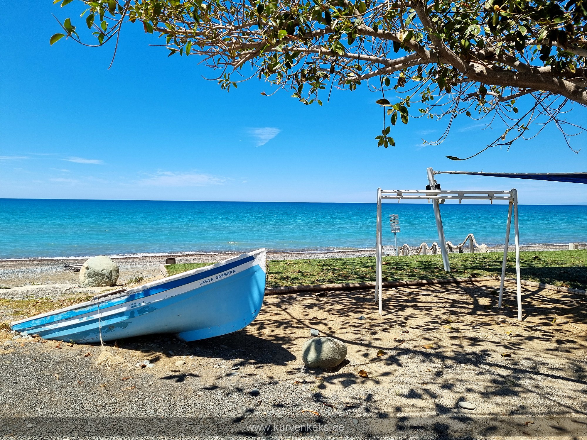 Am Strand auf Zypern